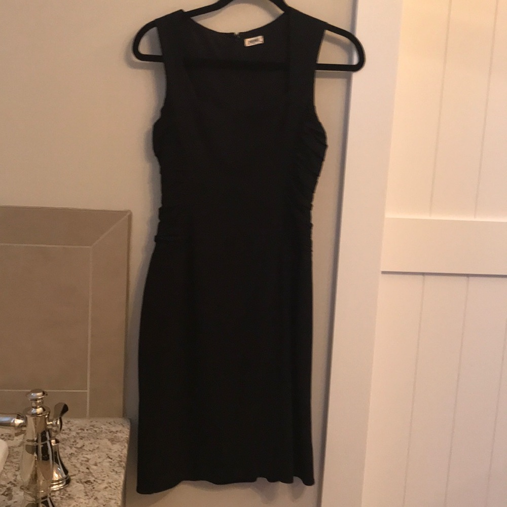 L’Agence black crepe dress. Size 0.